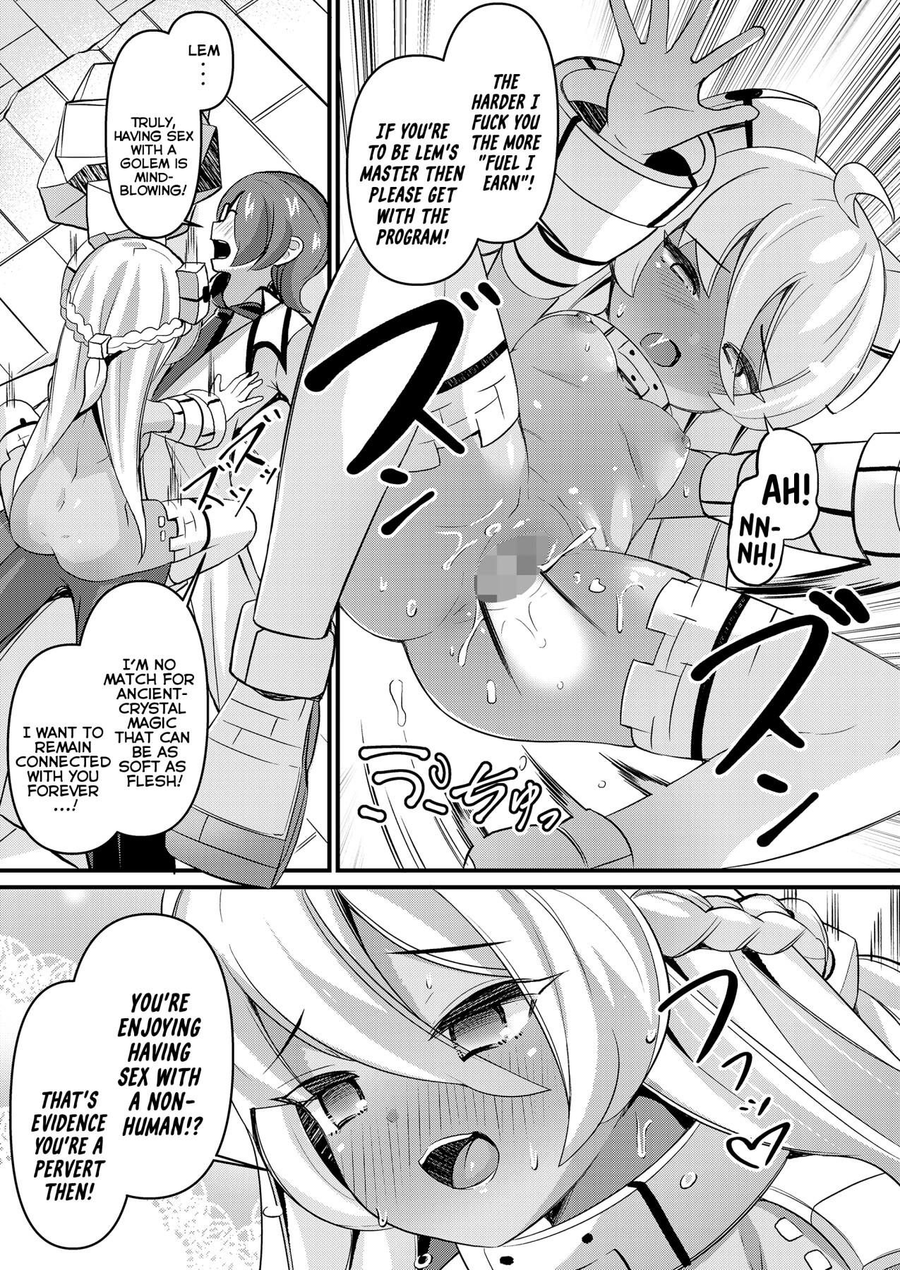 Hentai Manga Comic-The Ruins' Protector Golem-Read-21